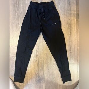 NVGTN Black Track Pants Joggers